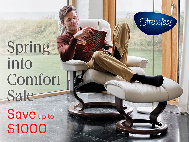 Stressless Spring into Comfort Sale